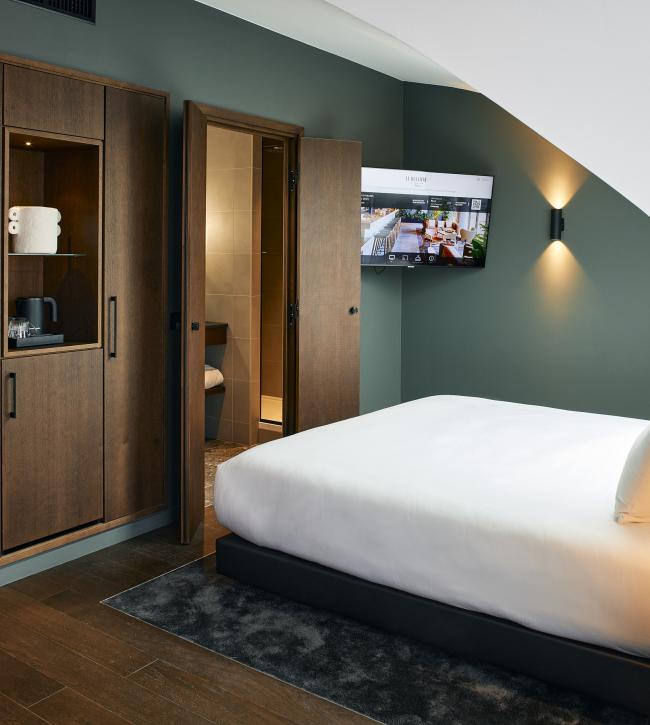 Le Bellune Hotel Parc Expo Paris - Chambre REVE SOUS LES TOITS