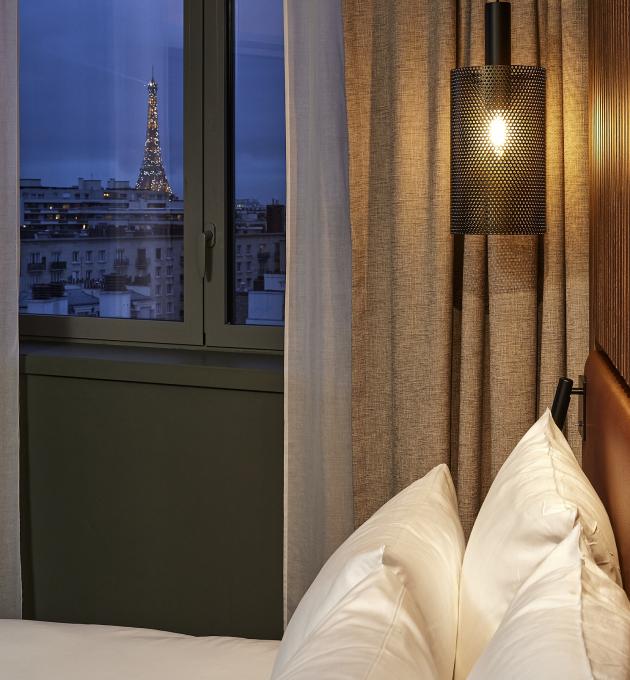 Le Bellune Hotel Paris 15 - Chambre FAMILLE TOUR EIFFEL