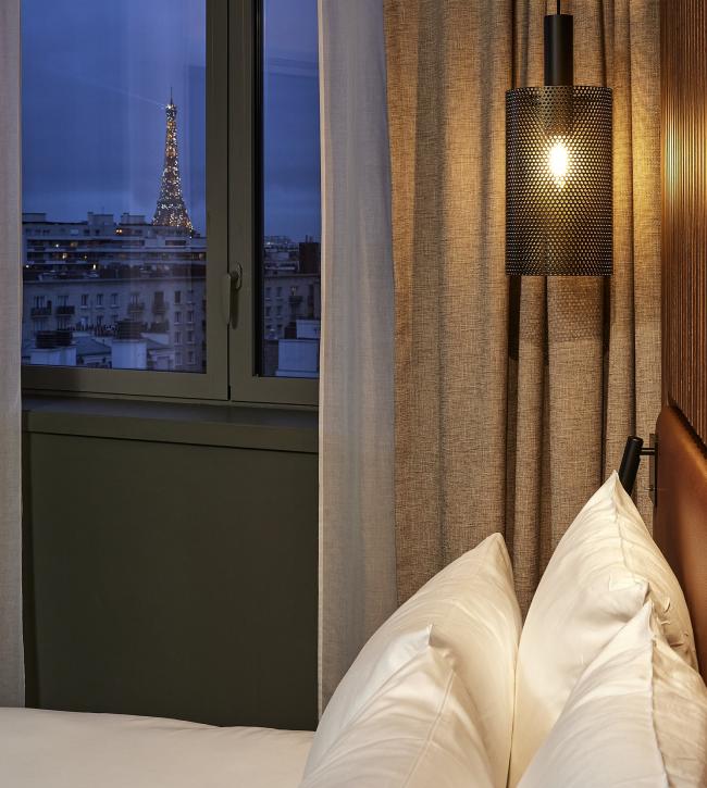 Le Bellune Hotel Paris 15 - Chambre FAMILLE TOUR EIFFEL