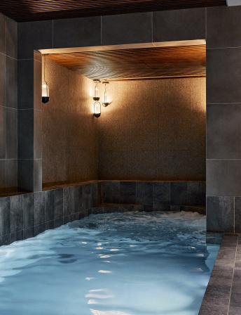 Le Bellune Hotel Paris - spa with indoor pool & steam room